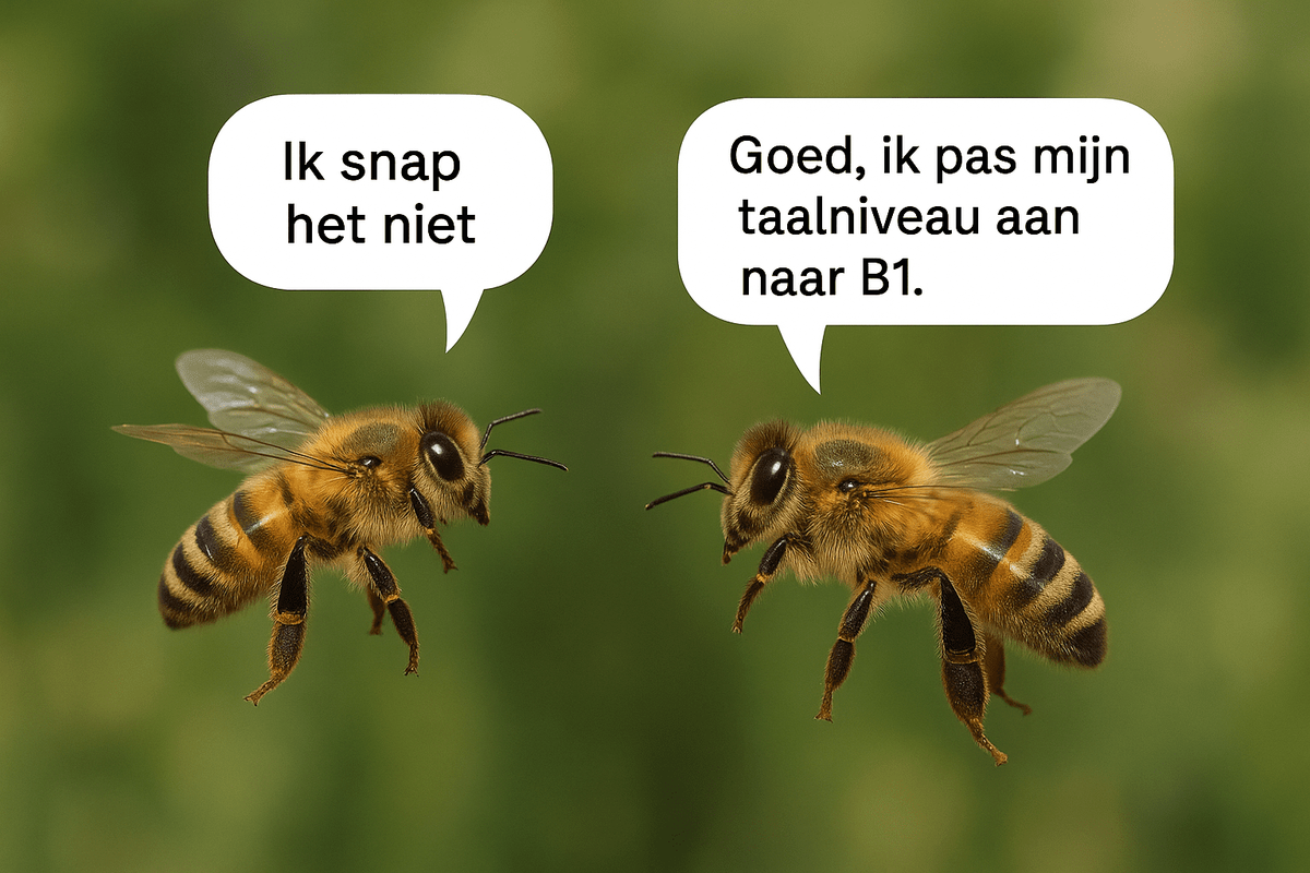verdeling van taalniveaus over de bevolking