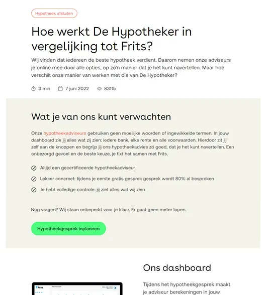 de klant die zichzelf de schuld niet geeft
